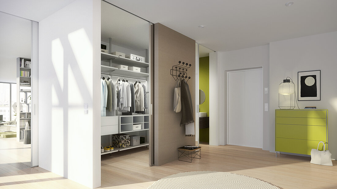 Uno Interior. Wardrobe configuration